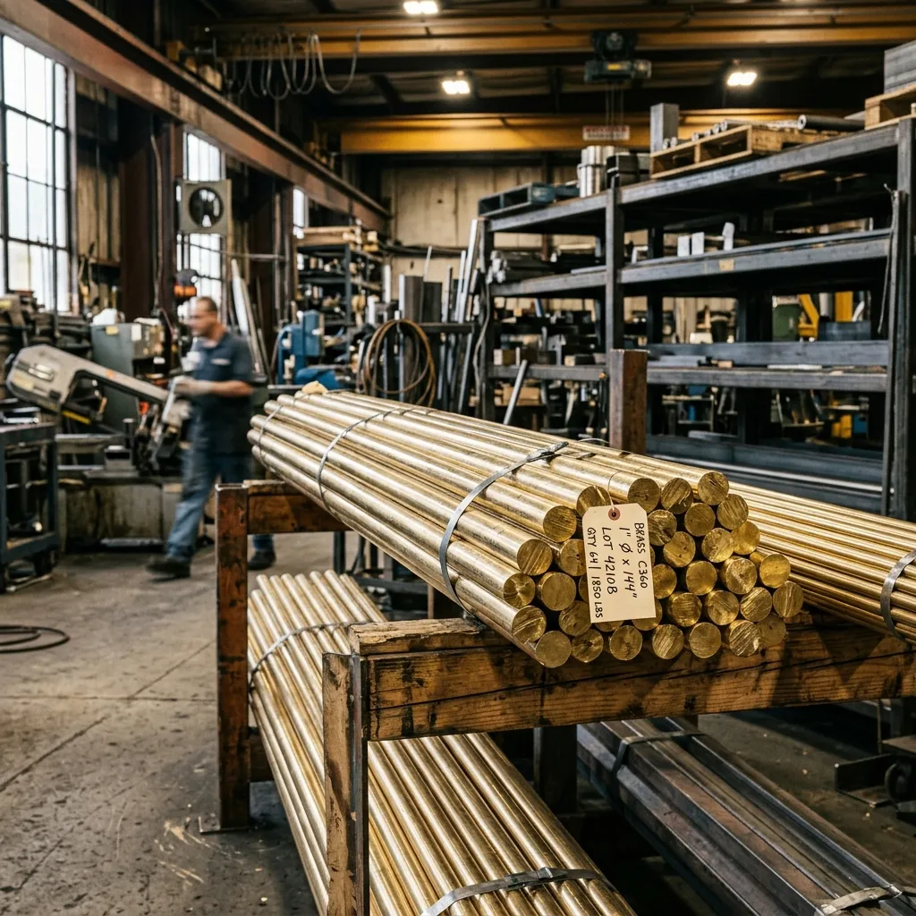 Solid Brass Rods